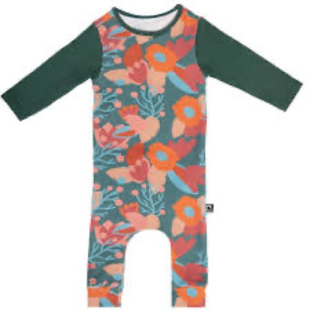 Rags footless romper floral print